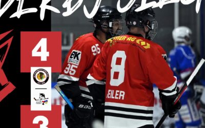 Derbysieg für Figö: Knappes 4:3 gegen den HC Wohlen Freiamt